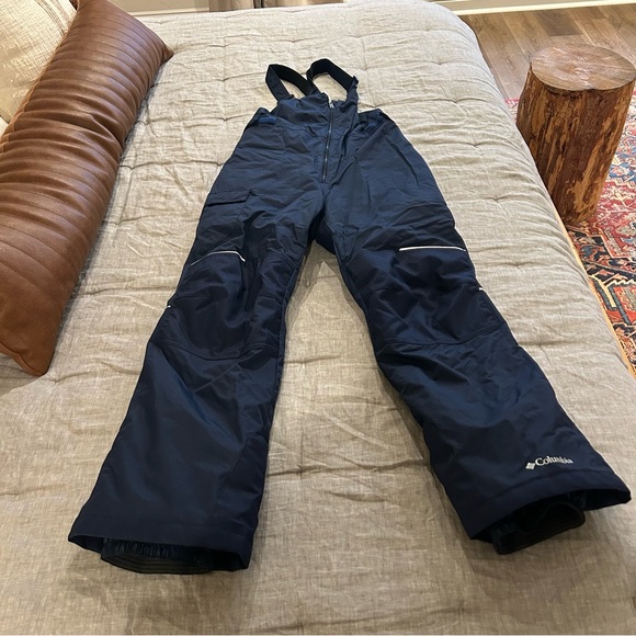 Columbia Other - Like New Kids’ Navy Blue Columbia Snow Bibs